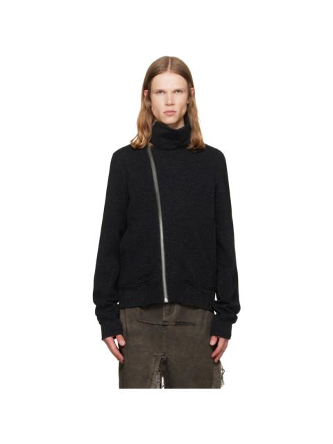 Rick Owens Black Tower Bauhaus Jogger Track Jacket