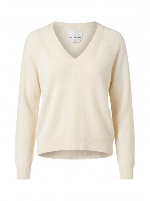 SA SU PHI V Neck Sweater