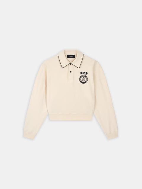 AMIRI WOMEN'S COLLEGIATE POLO
