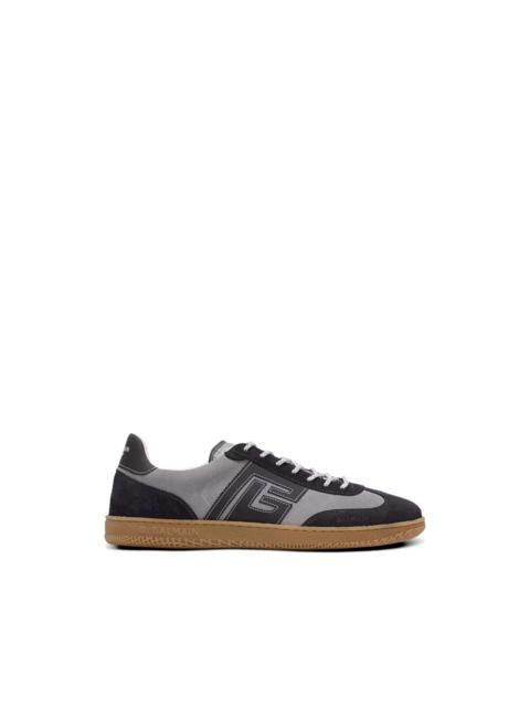 Balmain suede trainers