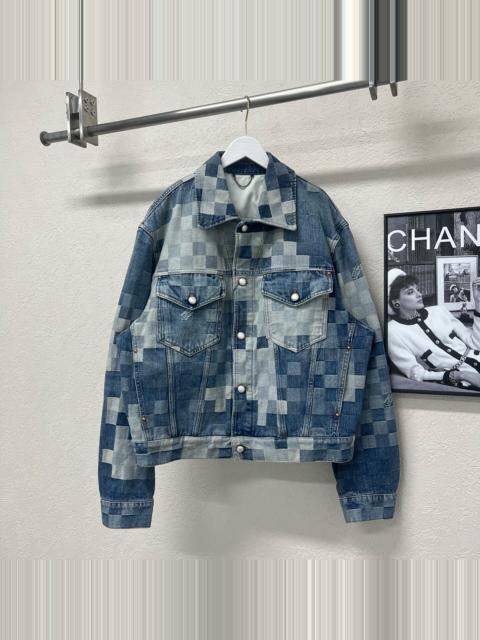 Louis Vuitton Louis Vuitton Plaid Denim Jacket