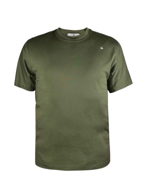 Stone Island crew-neck logo-detail T-shirt