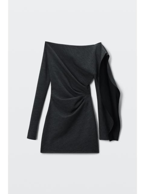 Alexander Wang asymmetric drape mini dress