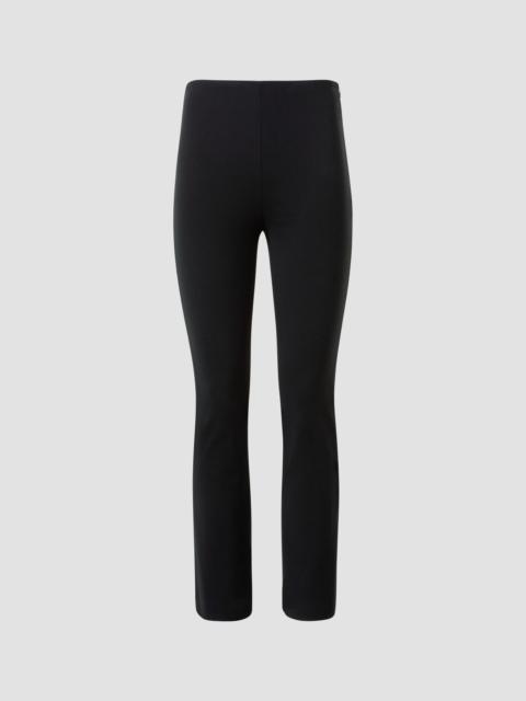 AKRIS Women's Cindy Jersey Mid-Rise Crop Pants - Black