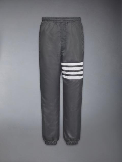 Thom Browne SHINY RIPSTOP 4-BAR TRACK PANTS
