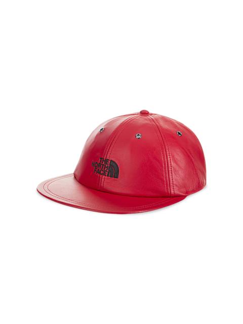 Supreme x The North Face Leather 6-Panel 'Red'