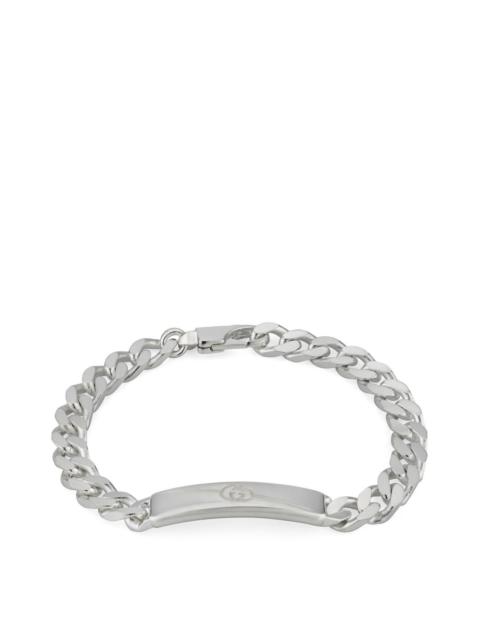 GUCCI DIAGONAL INTERLOCKING G BRACELET