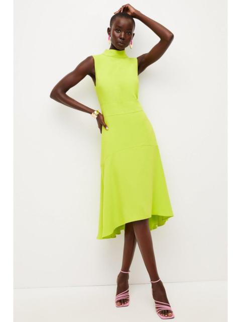 KAREN MILLEN Soft Tailored High Low Midi Dress