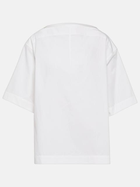 Oversized cotton top