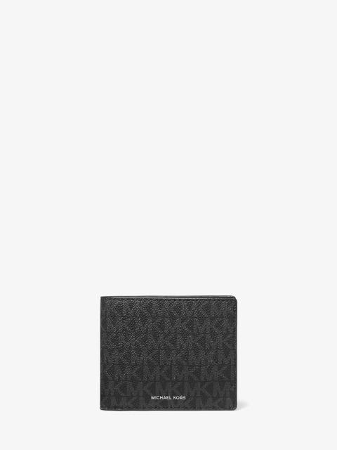 MICHAEL KORS Cooper Logo Billfold Wallet With Coin Pouch