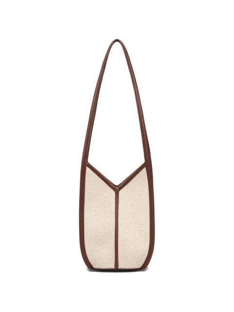HEREU Off-White Calella Bucket Canvas Bag