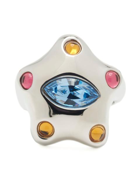 Collina Strada SILVER PASTEL MULTI DEMI STARLETTE RING