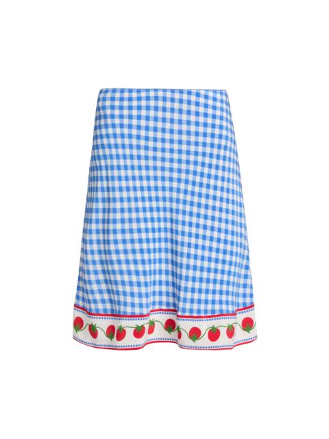 Rails Women's Grazia Gingham A-Line Skirt - Gingham Tomatoes