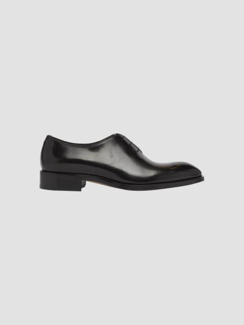 TOM FORD Men's Vincent Burnished Leather Oxfords - Black