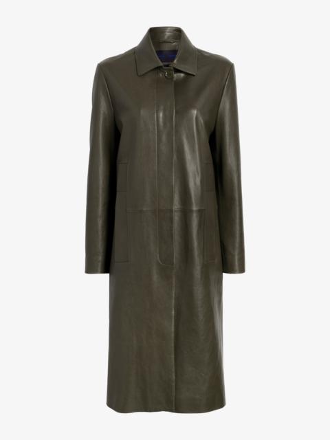 Proenza Schouler Nissi Coat in Semi Gloss Leather