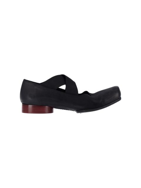 UMA WANG LEATHER BALLERINAS