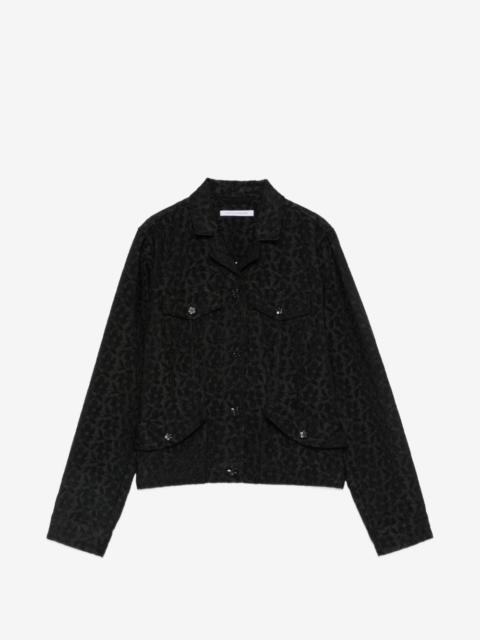 CECILIE BAHNSEN Clover floral-jacquard jacket