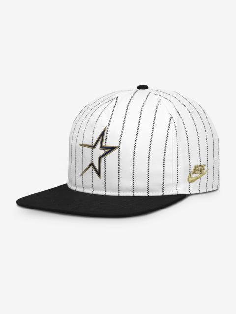 Nike Houston Astros Pro Men's Nike MLB Adjustable Hat