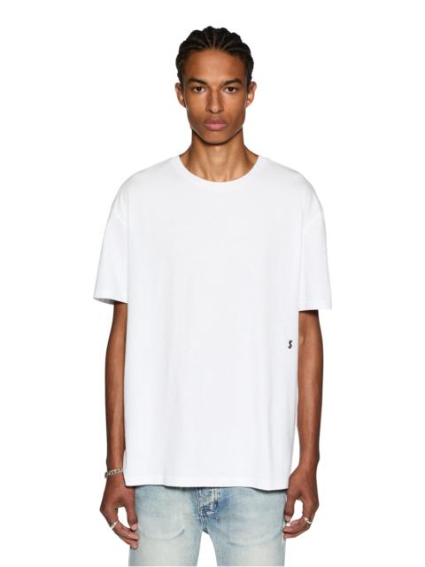 Ksubi 4 X 4 BIGGIE SS TEE OPTIC WHITE
