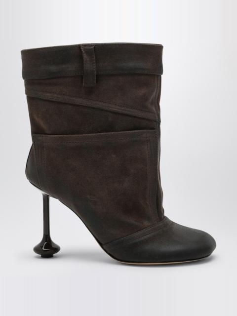 Loewe Toy grey suede boot