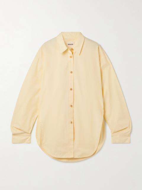 KHAITE Goya Cotton-poplin Shirt