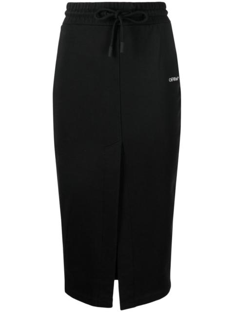 Off-White drawstring pencil skirt