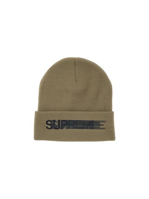 Supreme Motion Logo Beanie 'Taupe'