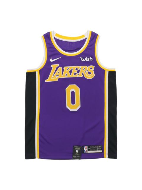 Nike Nike NBA Basketball Sports Jersey limited SW Fan Edition Los Angeles Lakers Kuzma 0 Purple AA7097-51