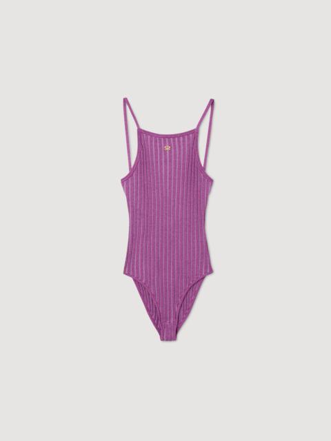 Sandro Ribbed bodysuit