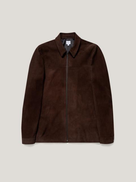 Sunspel Suede Harrington Jacket