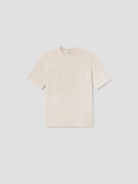 AGOLDE ASHA MOCK NECK TEE IN TEMPO
