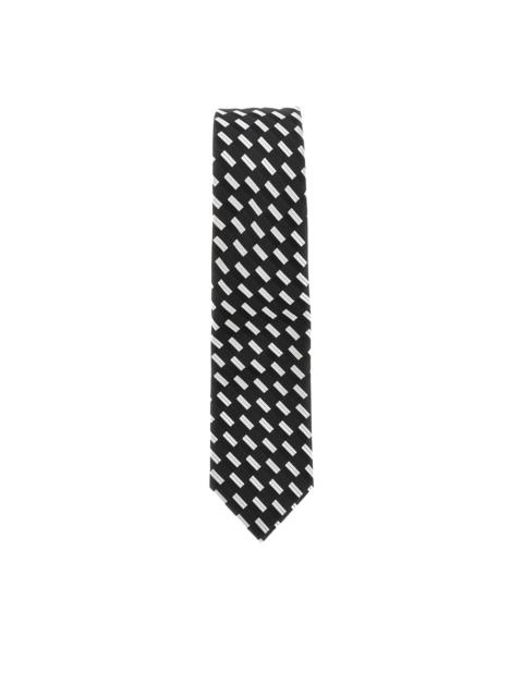 EMPORIO ARMANI patterned silk tie