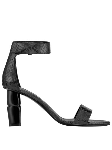 Longchamp Roseau High heel sandals Black - Leather