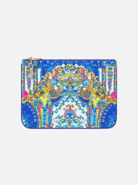CAMILLA SMALL CANVAS CLUTCH