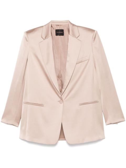 THE ANDAMANE satined blazer