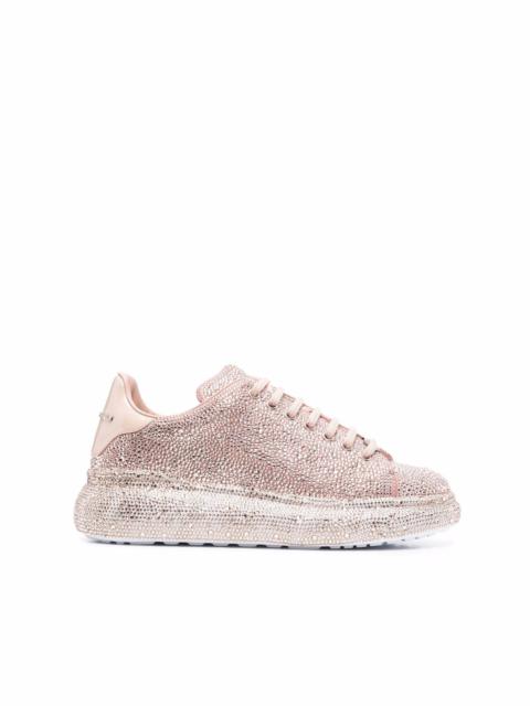 PHILIPP PLEIN Runnmer full-strass sneakers