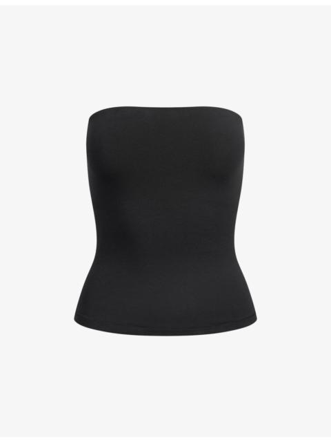 SKIMS Strapless Cotton-Jersey Tube Top