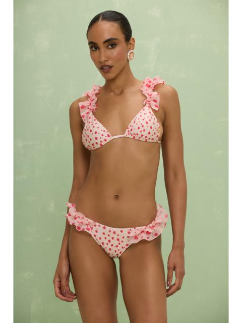 PatBO PEONY POLKA DOT BIKINI BOTTOM