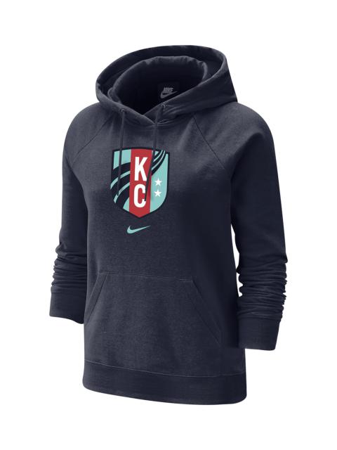 Kansas City Current Nike Women's Soccer Varsity Fleece Hoodie