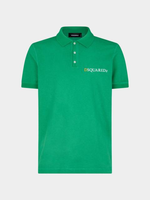 DSQUARED2 BACKDOOR ACCESS TENNIS FIT POLO SHIRT