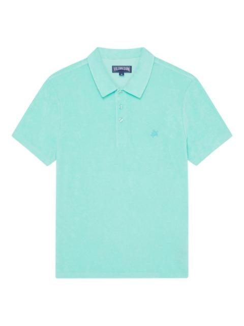 Vilebrequin turtle-embroidered polo shirt