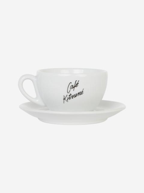 Maison Kitsuné CUP & SAUCER CERAMIC SIZE L