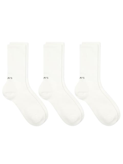 WTAPS WTAPS Skivvies Socks - 3 Pack