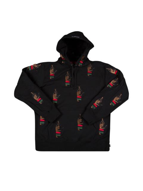 Supreme Dead Prez RBG Embroidered Hooded Sweatshirt 'Black'