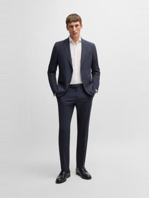BOSS SLIM-FIT SUIT IN A PERFORMANCE-STRETCH WOOL BLEND