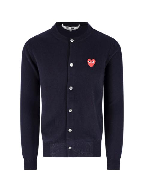 Comme des Garçons PLAY LOGO CARDIGAN