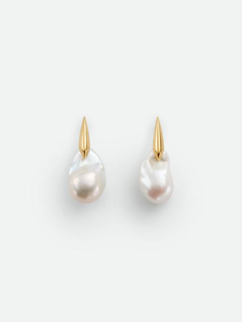 Bottega Veneta Large Pearl Earrings