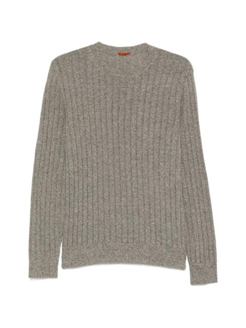 BARENA ribbed crew-neck jumper