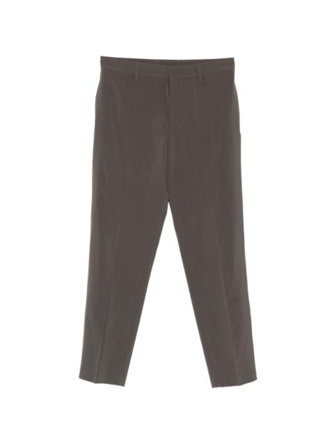 EMPORIO ARMANI creased-front trousers