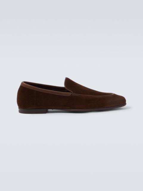 John Lobb Tyne suede loafers